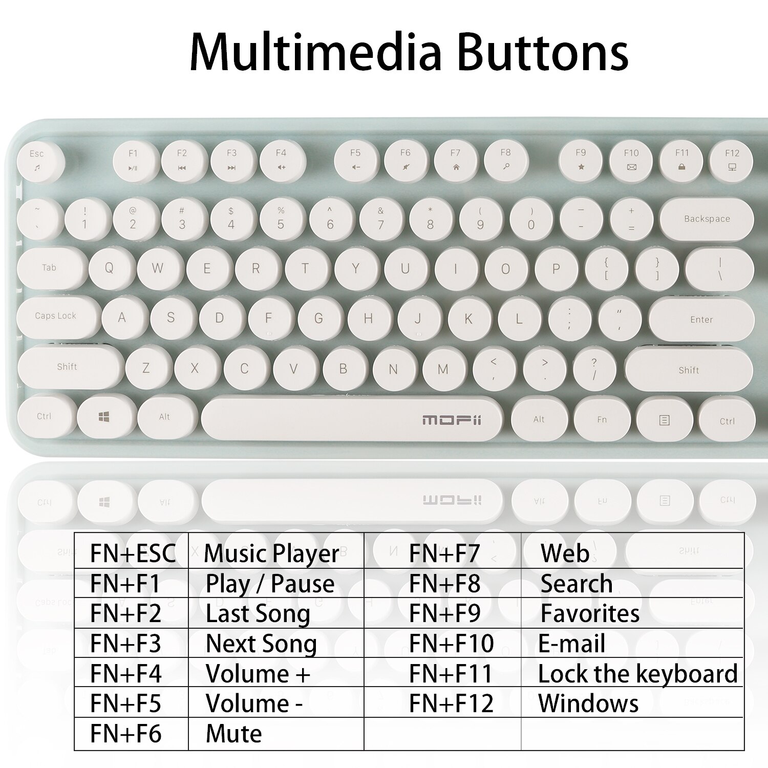 Draadloze Toetsenbord En Muis Combo 104 Keycaps Set Met Usb-ontvanger Voor Pc Laptop Gamer