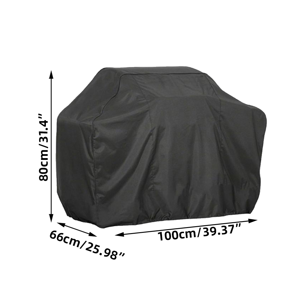 Grilltrekk Vanntett Grill Cover - Kraftig, UV-beskyttelse, Støv- og Regnbeskyttelse for Weber Rund & Firkantet: Kvadrat 100 x 66 x 88cm