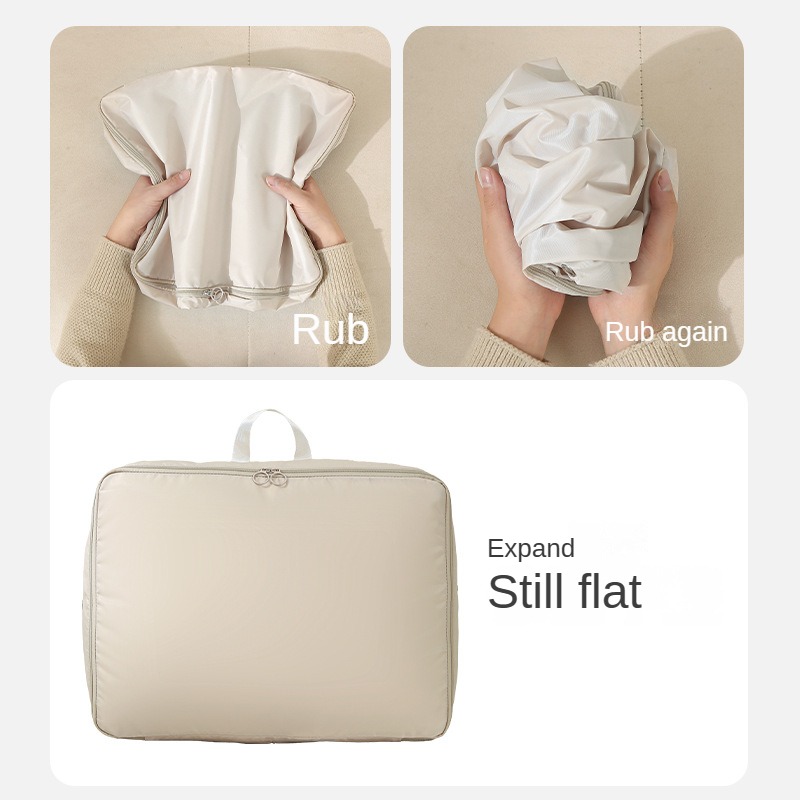 4 stks/set Compressie Verpakking Kleding Donsjack Katoenen Quilt Opslag Opvouwbare Grote Capaciteit Uitbreiding Organizer Bag