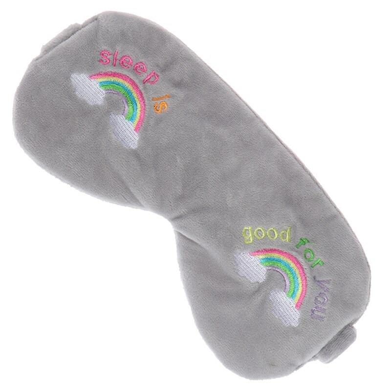 Masque pour les yeux de sommeil couverture pour les yeux ombre Patch pour les yeux multi-usage maquillage bandeau broderie velours bandeau pour les cheveux doux Portable bandeau