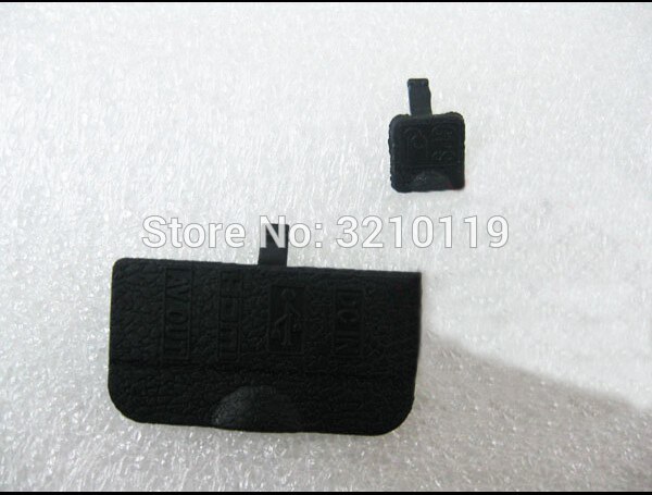 USB/HDMI DC IN/VIDEO OUT Rubber Door Bottom Cover For NIKON D90 Digital Camera Repair Part