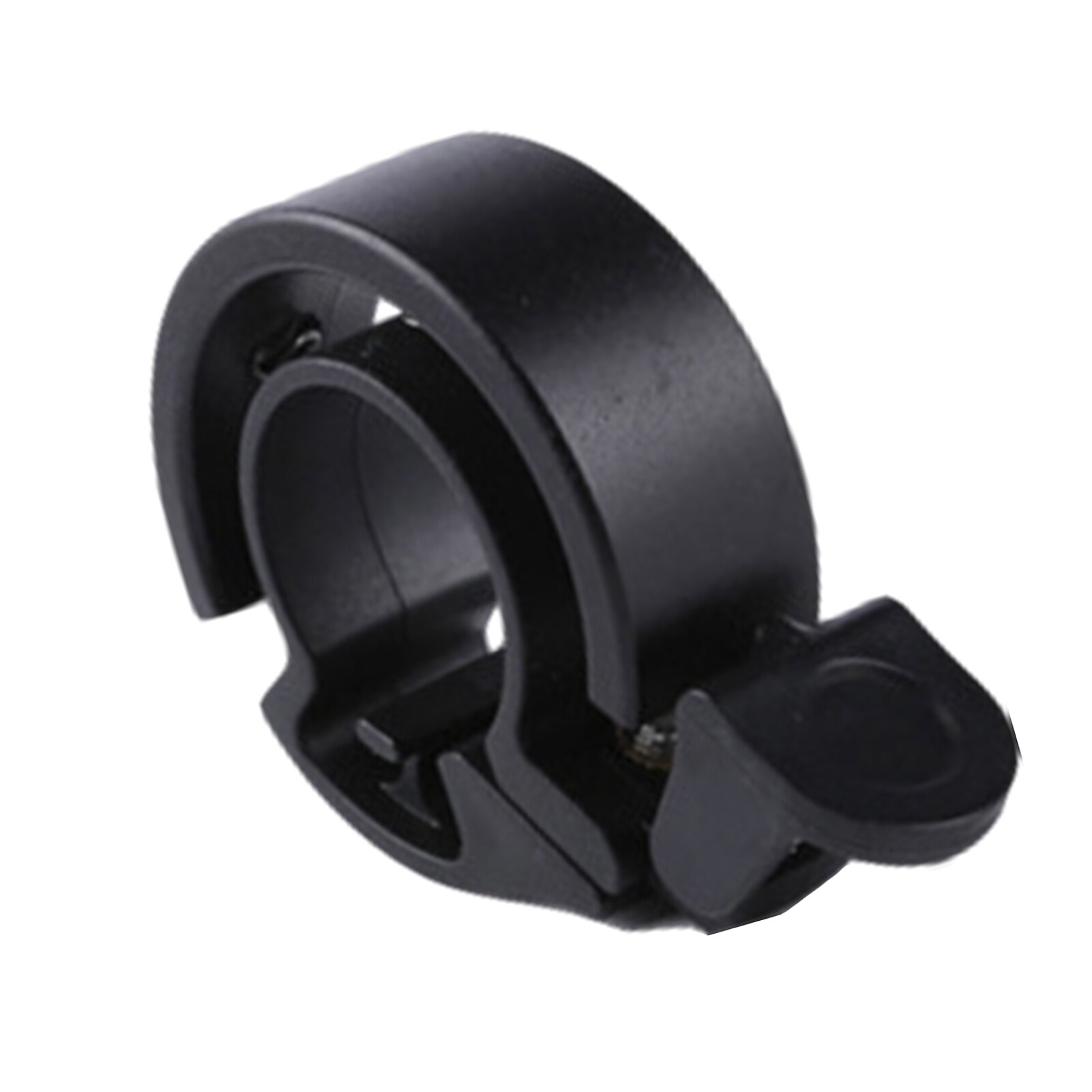 Innovative Bike Bell Aluminum Alloy Bike Ring Bicycle Horn For 22.2-22.8 Mm Handlebars: Black