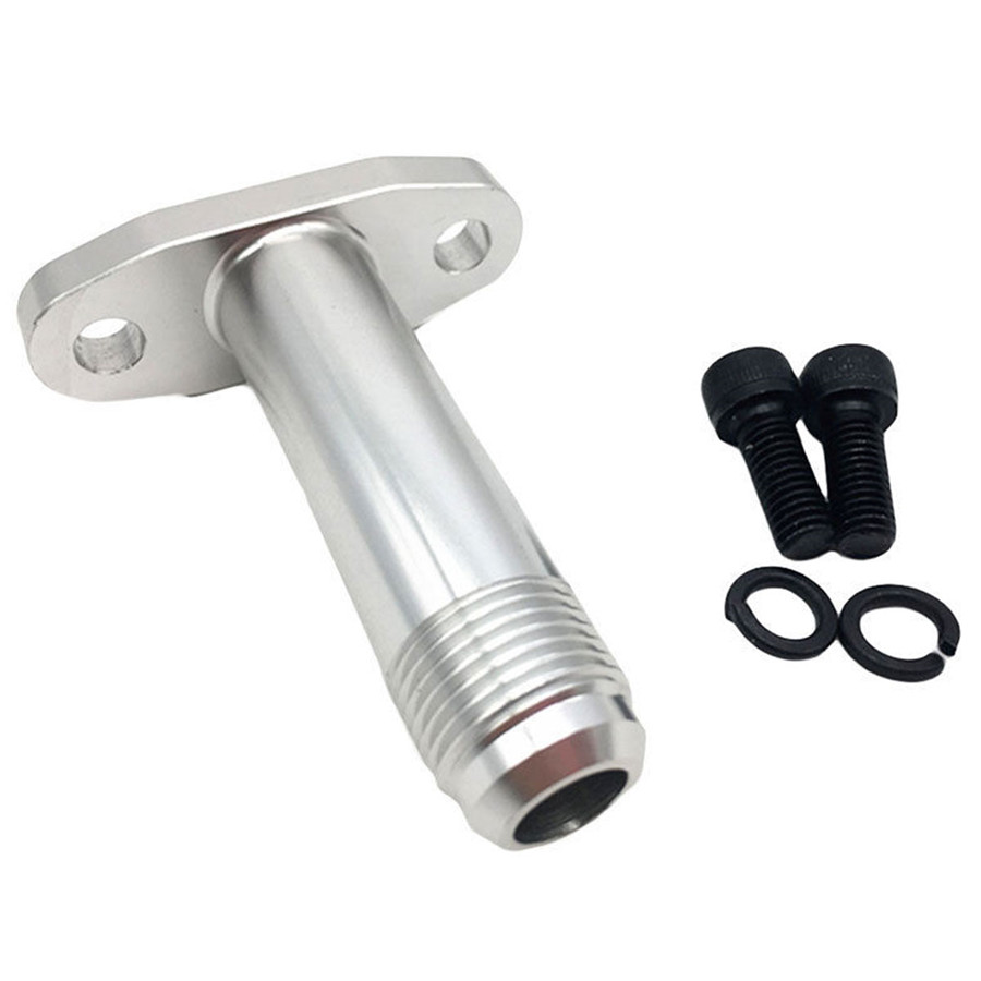 1 Piece AN 10 Turbo Drain FIT FOR T3/T4/T04B Turbochargers Flange and Precision