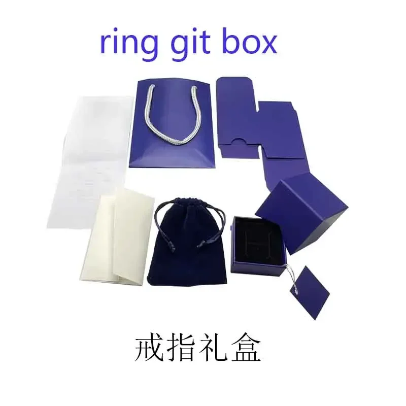 European and American Exquisite Jewelry Set Box, Simple and Box, Trendy Box Set: WHITE