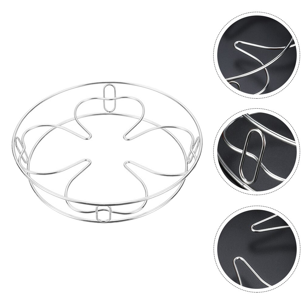 Stainless Steel Steam Rack Pan Cooking Stand Cookware Heavy Duty Steam Rack