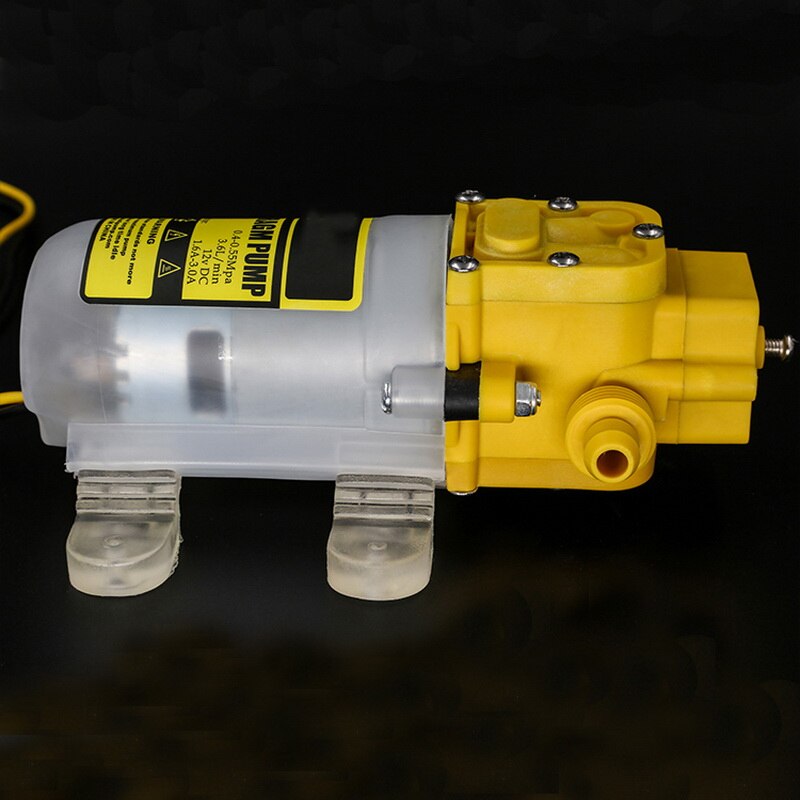Elektrisk sprutpump bevattning bevattning användning 30w dc 12v membran vattenpump