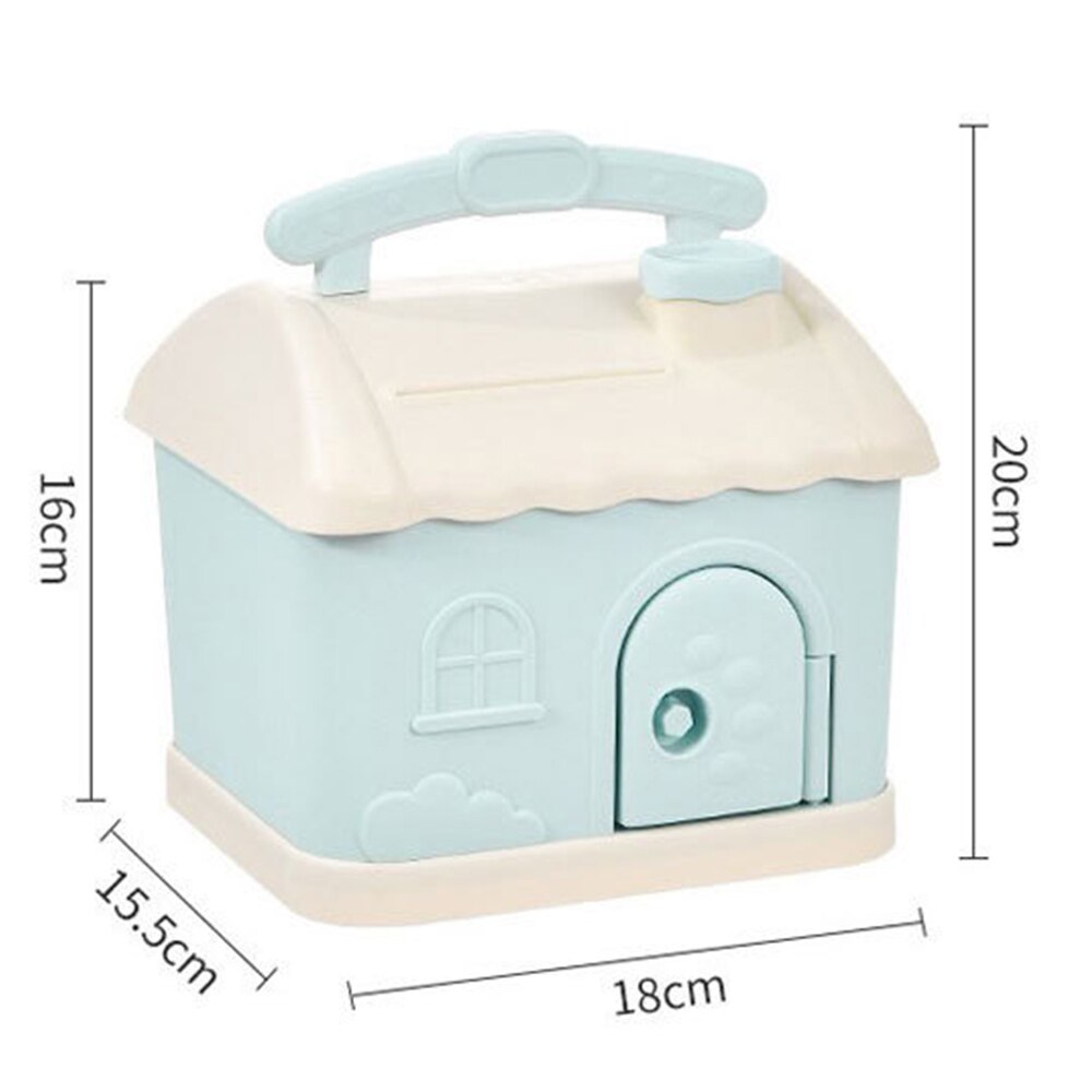 Cartoon Cute Children Girls Birthday Piggy Bank Fun Kindergarten Plastic Storage Box Piggy Bank