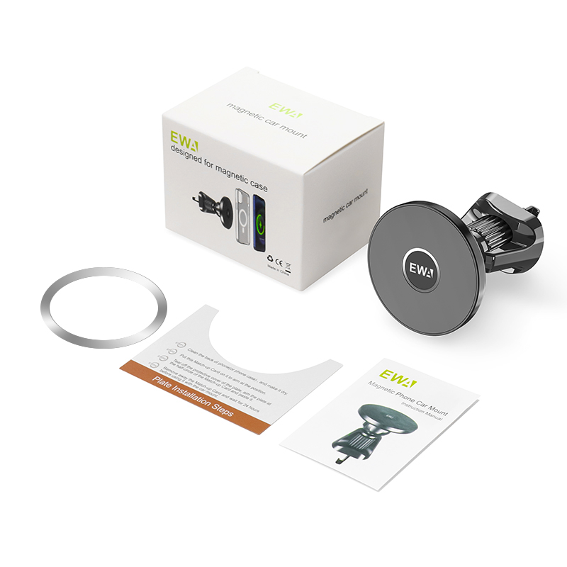 Ewa Magnetische Auto Mount Compatibel Met Iphone 14/12/13/ Pro/12 Max/12 Mini/Magsafe Case Sterke Magneet Air Vent Telefoon Houder: Default Title