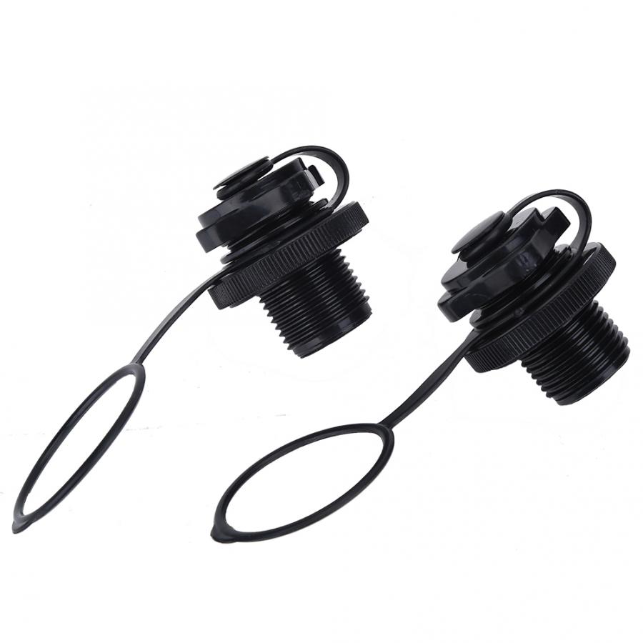 Opblaasbare Boot Ventiel Asixx 2 Pcs Vervanging Schroef Air Valve Quick Inflatie Voor Opblaasbare Rubberboot Vlot Zwembad Boot
