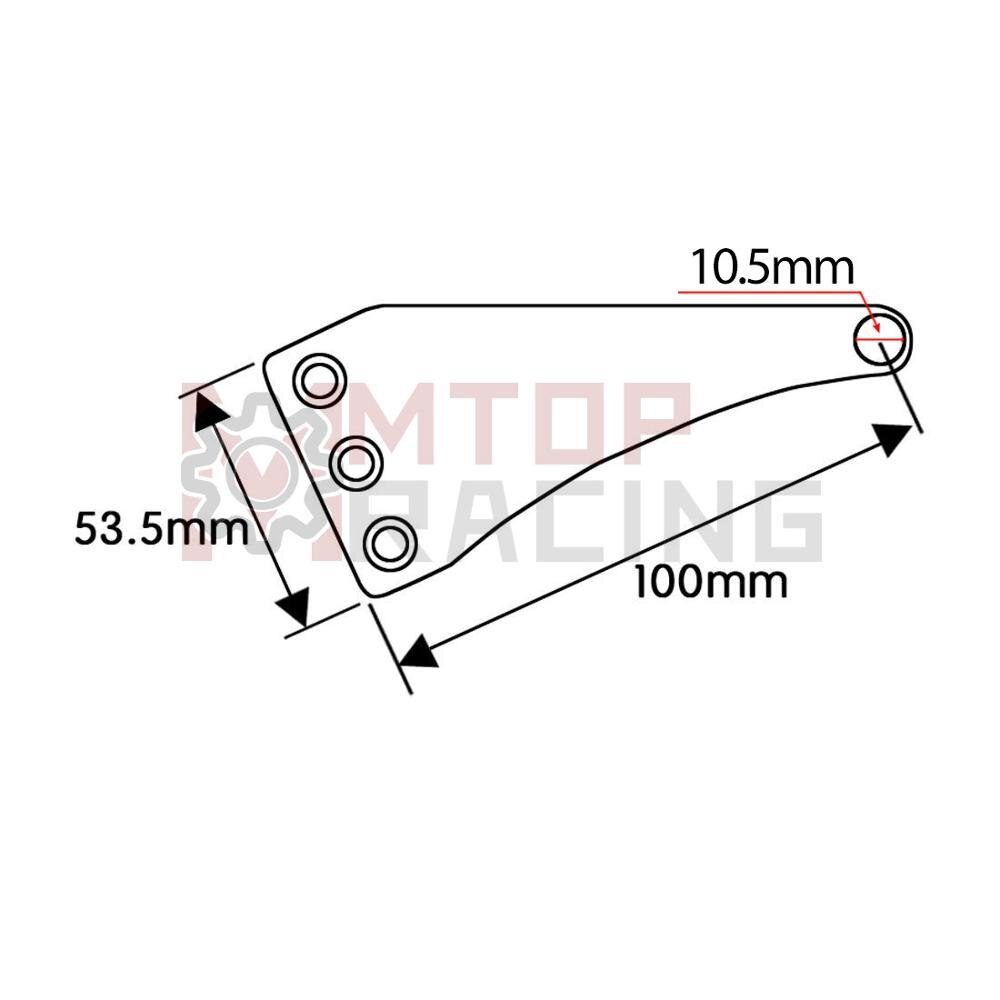 Motorrad Scheinwerfer Montieren Gabel Halterung CNC Gold 27mm 30mm 33mm 35mm 37mm 41mm 43mm 45mm 46mm 52mm 54mm Für Honda Triumph Yamaha