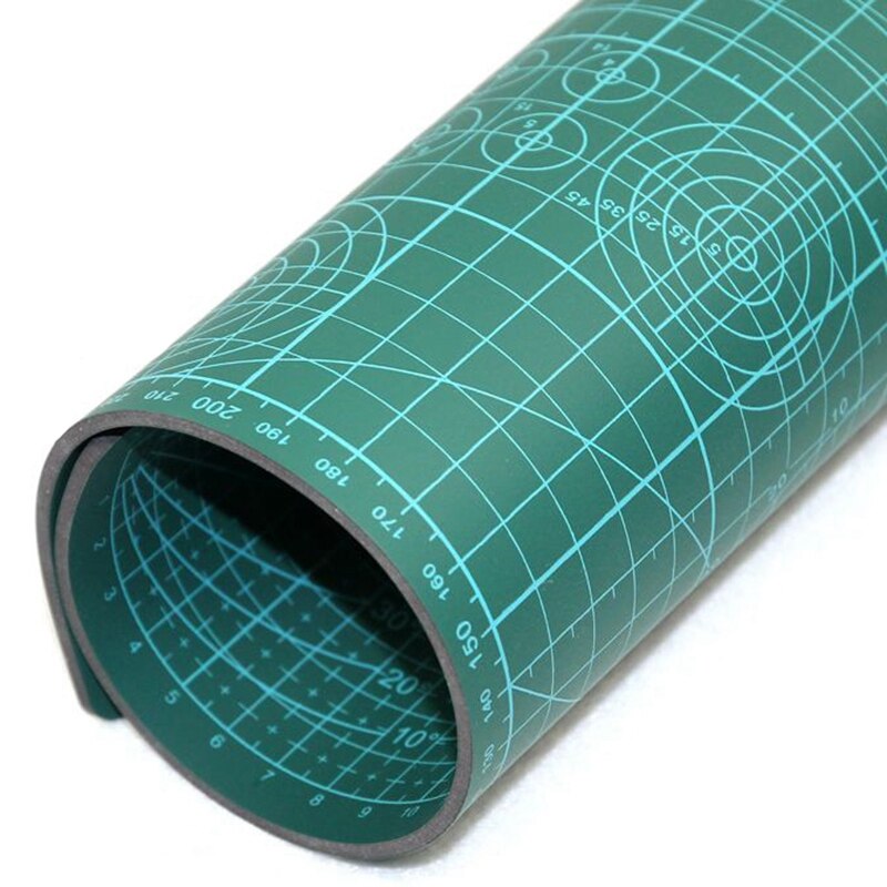 ! A2 Pvc Double Printed Self Healing Cutting Mat Craft Quilting Scrapbooking Board 60 x 45Cm Patchwork Fabric Paper Cra