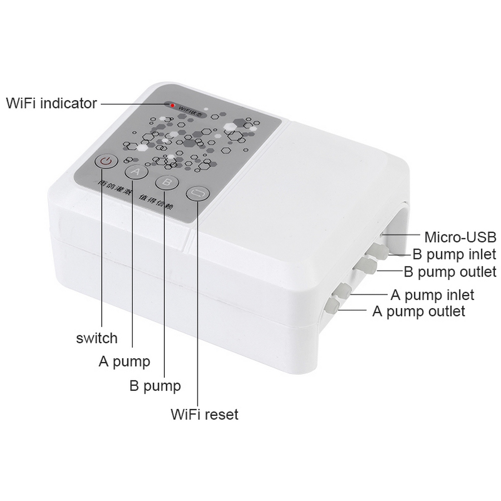 Wifi Pumpe intelligent Garten automatisch Bewässerung Gerät Solar- Energie ChargingPotted Pflanze Tropfen Bewässerung Wasser Pumpe Timer System