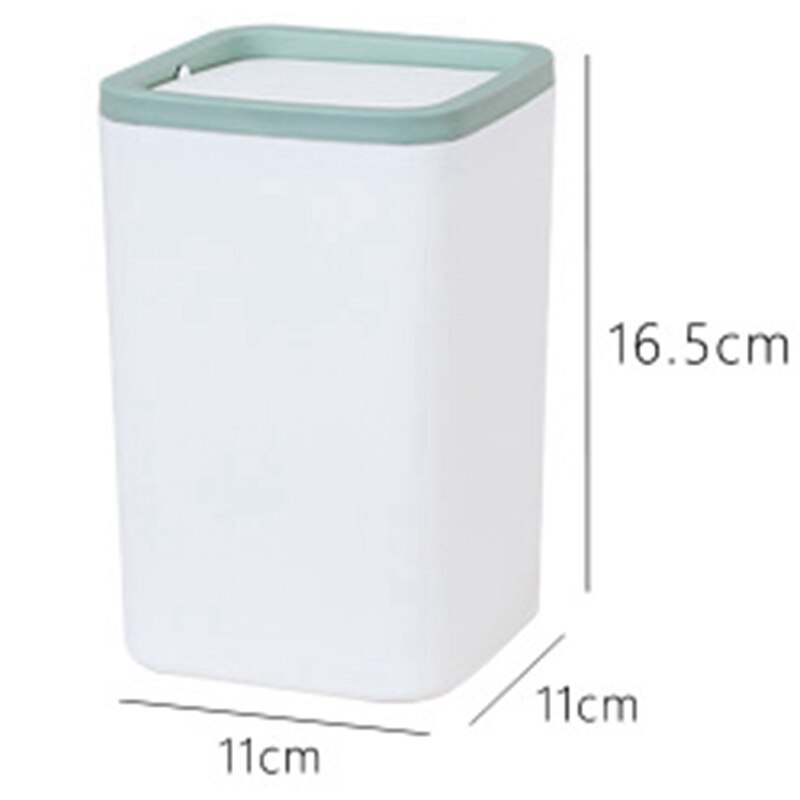 Waste Bin Small Trash Can Mini Desktop Ashcan Tabletop Trashbox For Desk Car Trash Bin