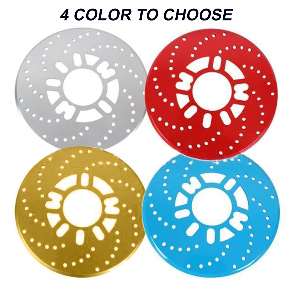 2 Stks/set Plaat Sheet Auto 26Cm Brake Rear Drum Cover Auto Modificatie Aluminium Wiel Disc