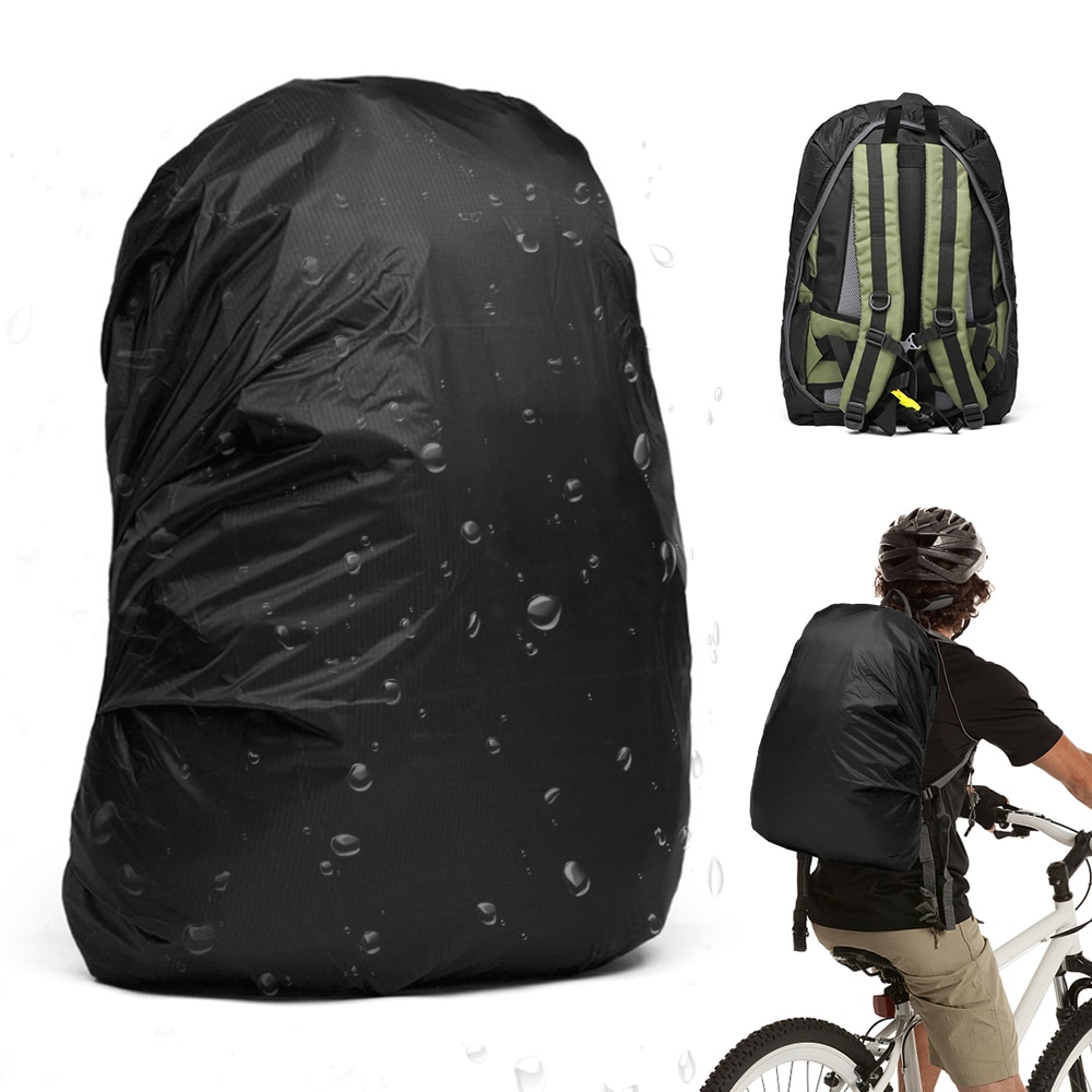 Cubierta mochila impermeable para Mochila De 30-45L, cubierta para lluvia, bolso plegable portátil, cubierta para lluvia para ciclismo, senderismo, Camping y viaje