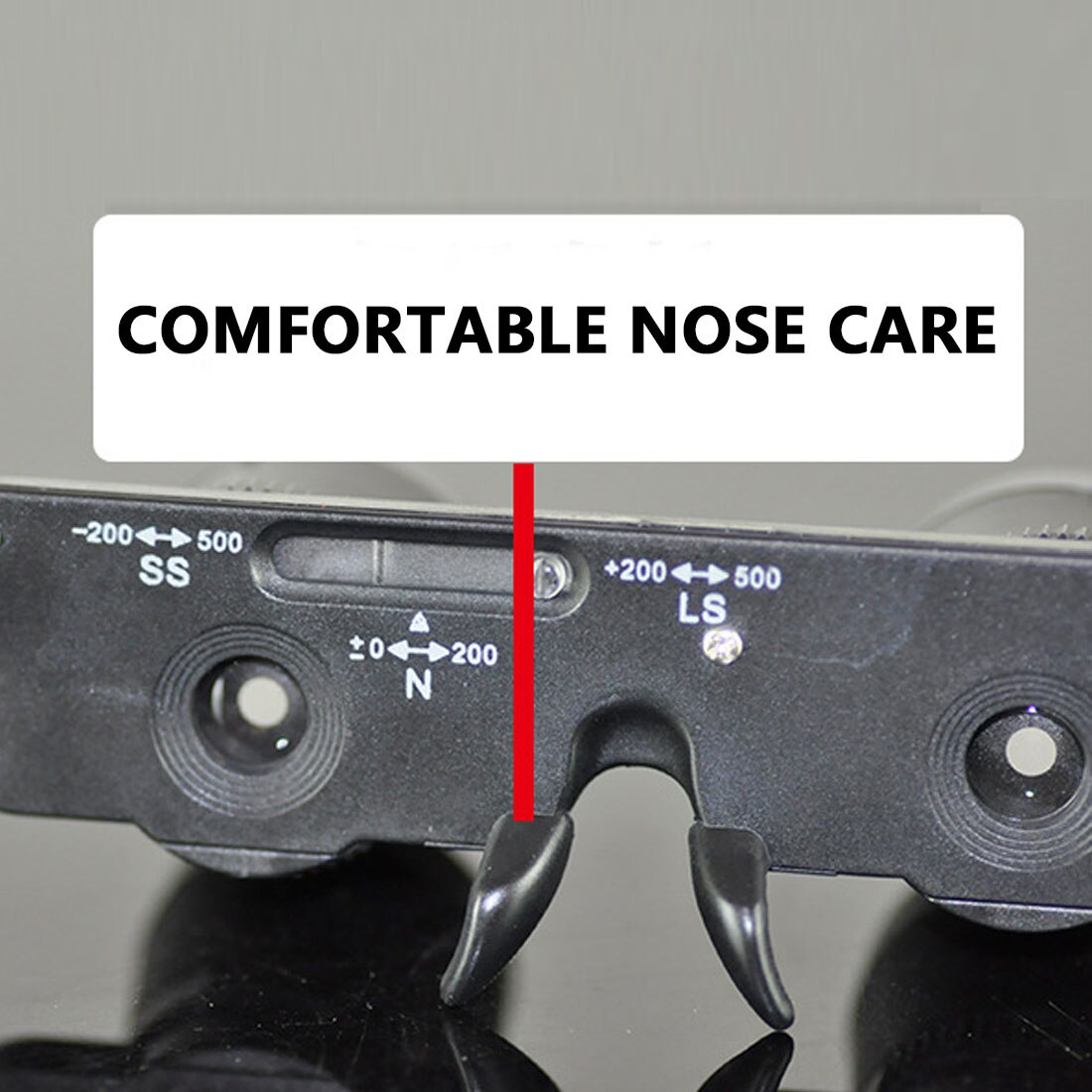 3x28 Magnifier Glasses Style Outdoor Fishing Optics Binoculars Telescope Magnifying Glass Big Vision Loupe 50m/200m