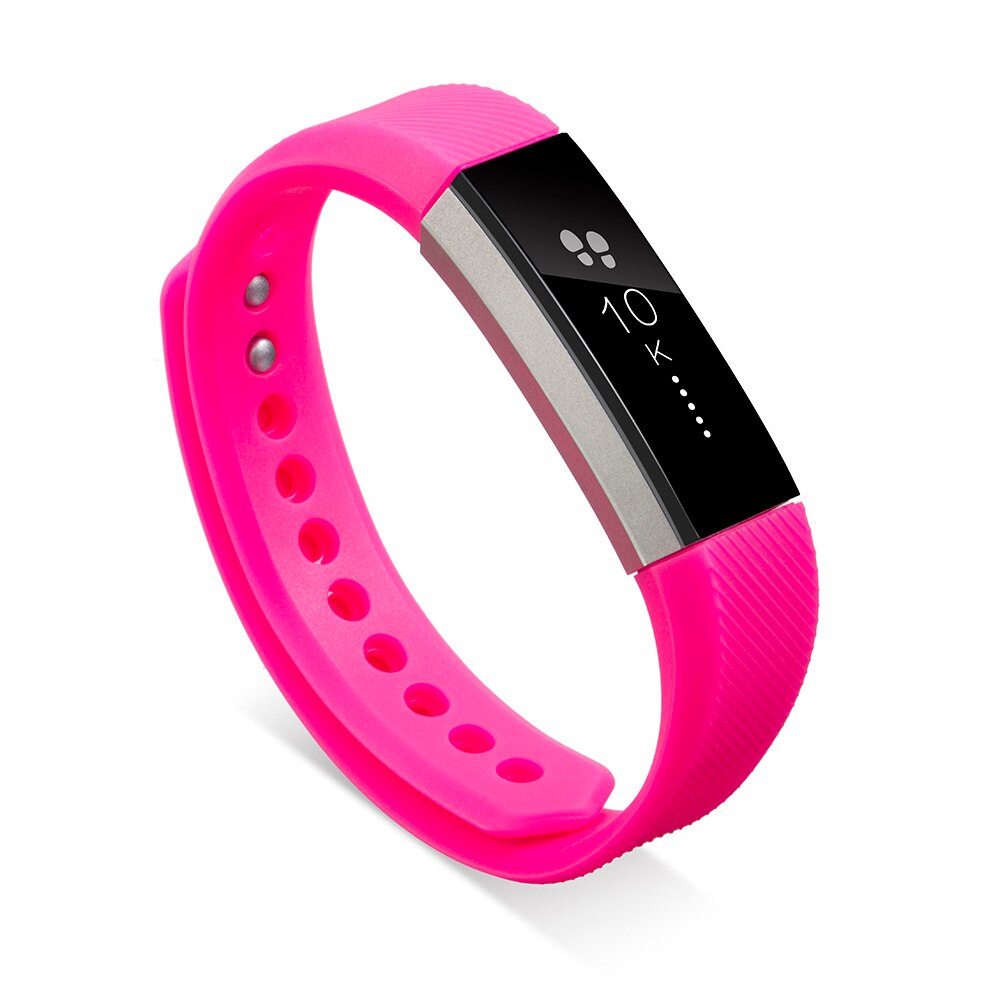 Zachte Siliconen Veilige Verstelbare Band Voor Fitbit Alta Band Polsband Riem Armband Horloge Vervanging Accessoires