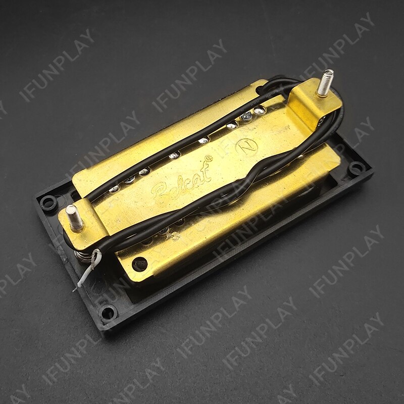 Electric Guitar Pickup Humbucker Double Coil LP Electric Guitar Pickups 50/52mm Neck Bridge Pickup with installing Frame