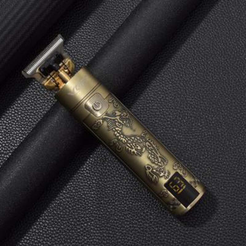 VGR 076 – tondeuse à cheveux électrique pour hommes, rasoir , soins personnels, rasoir LCD Rechargeable, T9 VGR V076