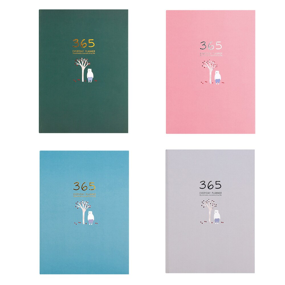 Notebook Happy Weekly Planner Desk Memo Notebooks Monthly Day Planner Organizer Weekly Planner Stationery 256 Sheets