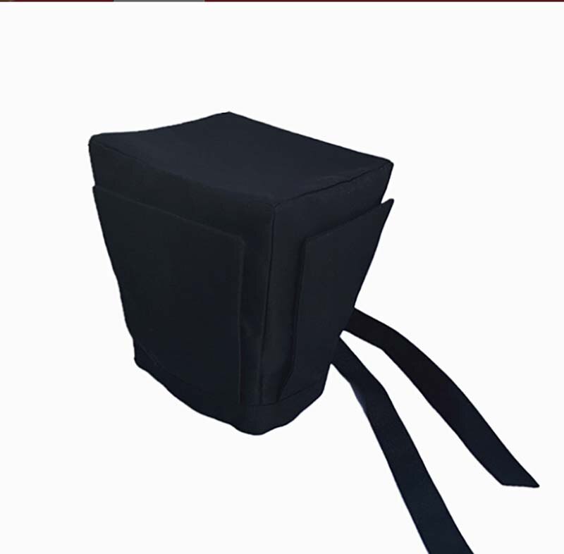 Men Hanfu Hat Chinese traditional Ancient scholar Black Hat Headdress Vintage Fittings Confucian Towel Cosplay Hat For Men Black