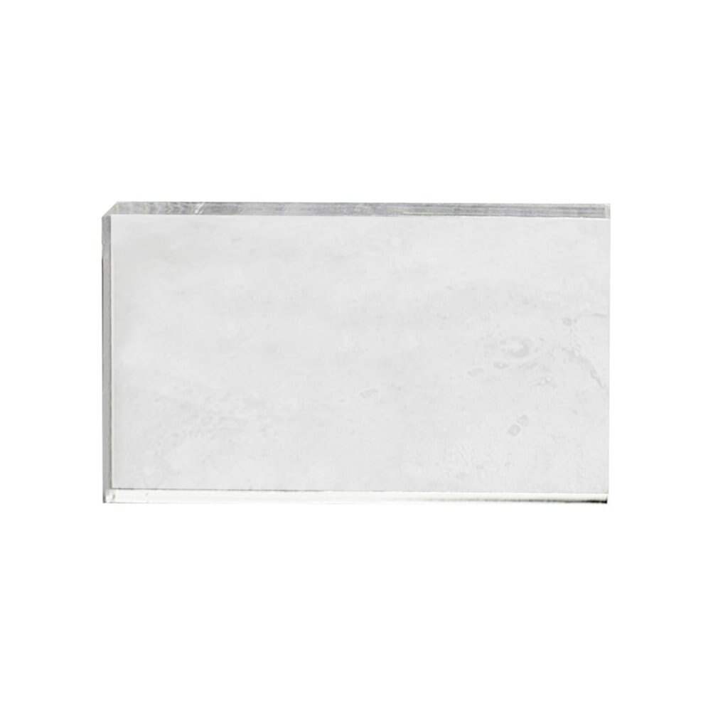 Acrylic Stamp Block Rectangular Shape DIY Scrapbooking Color Process Stamp Block Tools Transparent Lightweight