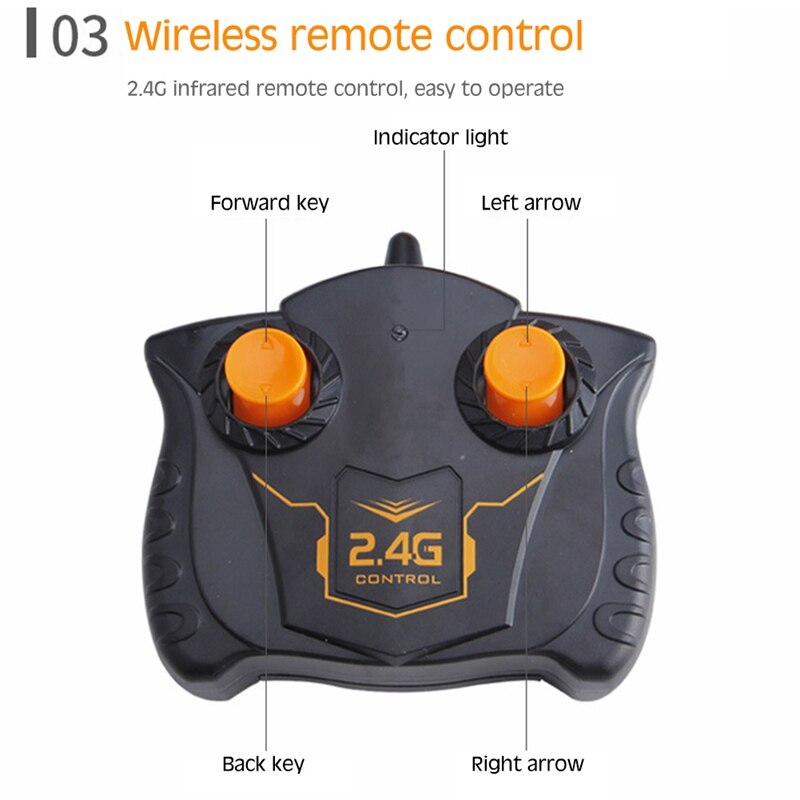 360 Rotating Drift High Speed Climbing Motor Toys Remote Control Motorcycle Car Toys 2.4G RC Stunt Motorcycle