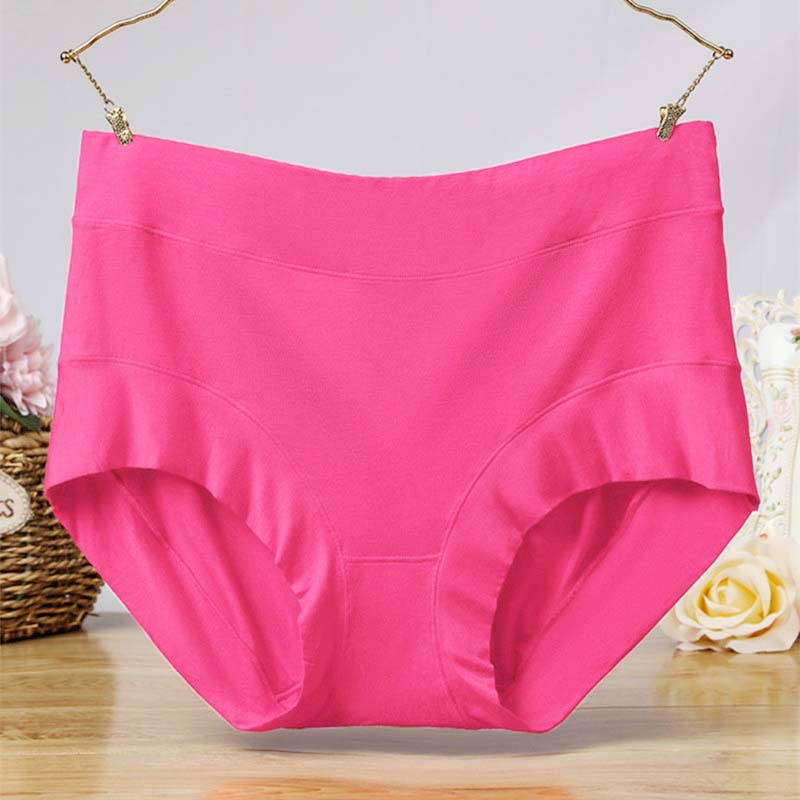 100kg 4XL femmes grande taille slips sous-vêtements femme Modal mère taille moyenne personnes grosse taille Shorts pantalons: XXS / BLEU CIEL