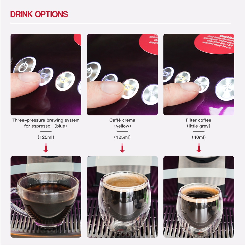 ICafilas-cápsulas de café reutilizables Cafissimo de acero inoxidable, filtro de cafetera para café puro/Tchibo clásico