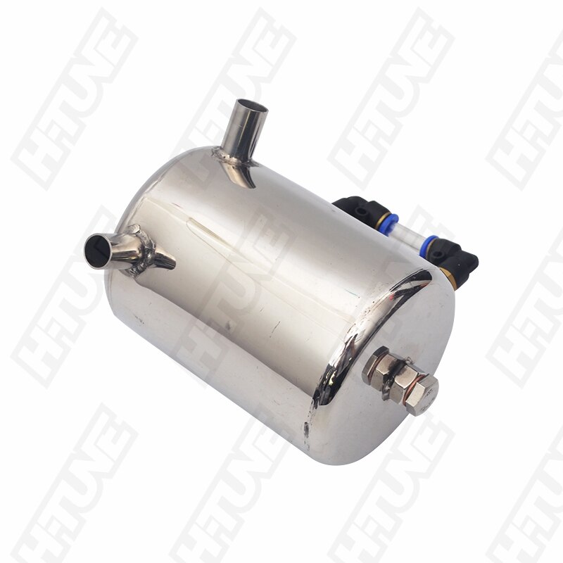 Oil Catch Can Tank 304 Stainless Steel for Navara D40 / Pathfinder R51 2.5L YD25