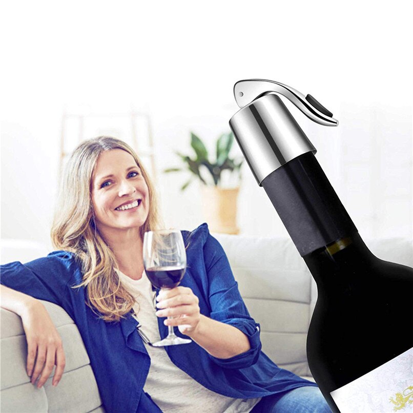 1pc weinflaschenverschluss champagnerverschluss sektstopfen flaschenverschluss abdeckung küchenwerkzeuge weinzubehör barwerkzeug  j17#3