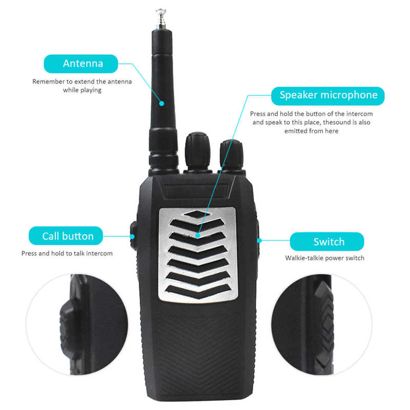 Enfants talkie-walkie Radio bidirectionnelle Interaction Parent-enfant jouets enfant à distance appel sans fil intelligent émetteur-récepteur portable