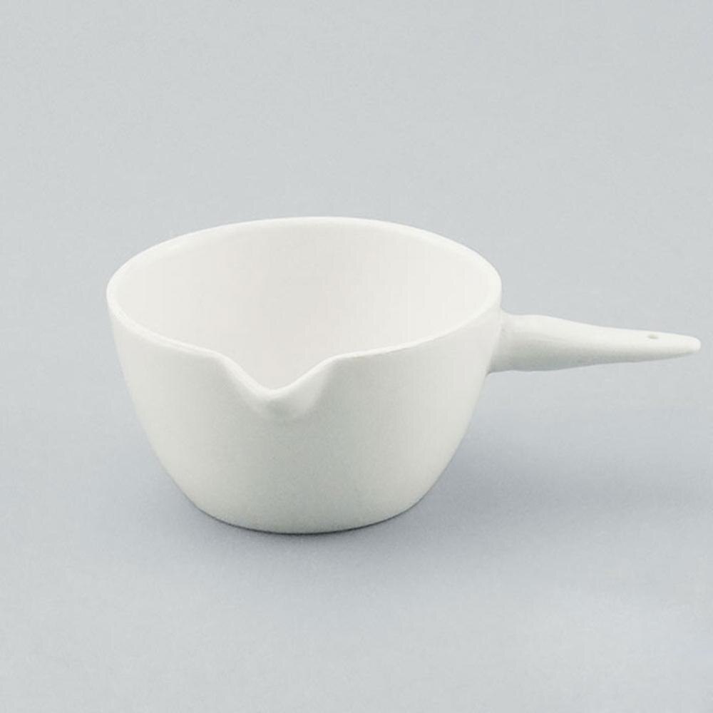 Outils expérimental évaporation liquide poignée en céramique plat d'évaporation fournitures de chimie de laboratoire durables
