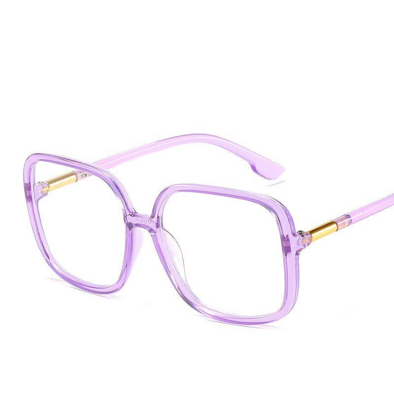 Anti Blue Glasses Kid Square Frame Child Glasses Frame Girl Vintage Glasses Frame Boy Blue Light Eyeglasses Light Pink: purple