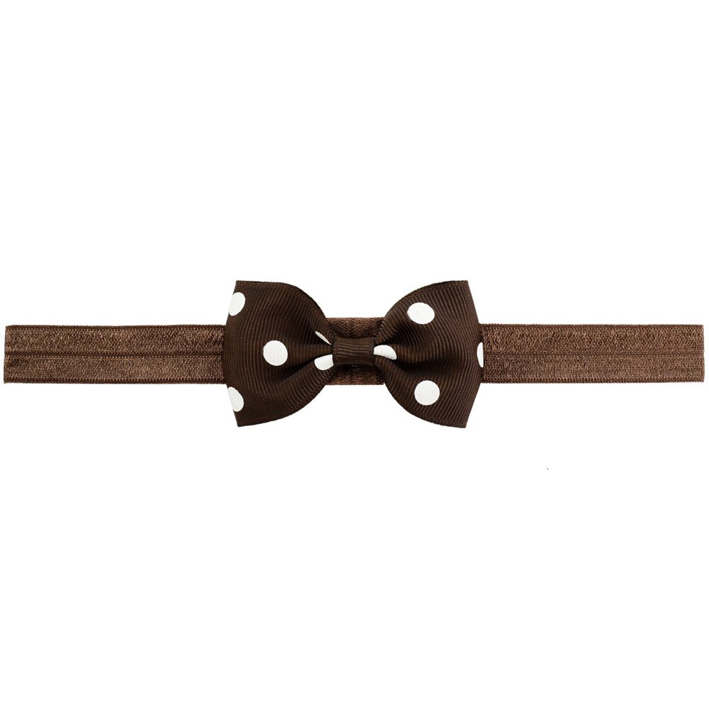 1 Pcs Headwrap Baby Hoofdbanden Hoofddeksels Meisjes Boog Knoop Dot Haarband Head Band Infant Peuters Haar Kleding Accessoires: 3