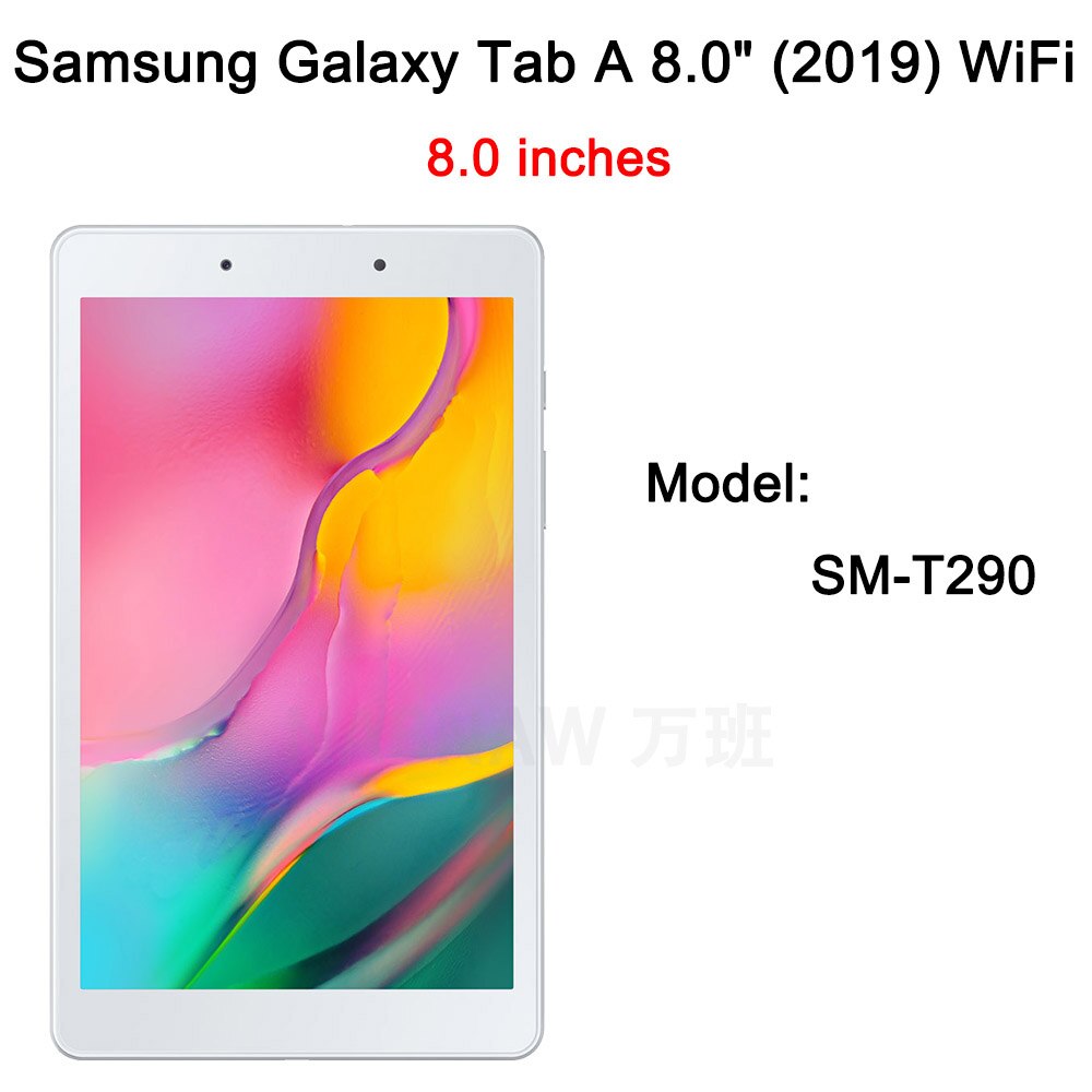 Tempered Glass Screen Protector For Samsung Galaxy Tab A7 lite A 8.0 8.4 8.7 10.1 10.5 2019 2020 2021 Samsung Tab S7 S6 lite S5E: Tab A 8.0 WiFi 2019
