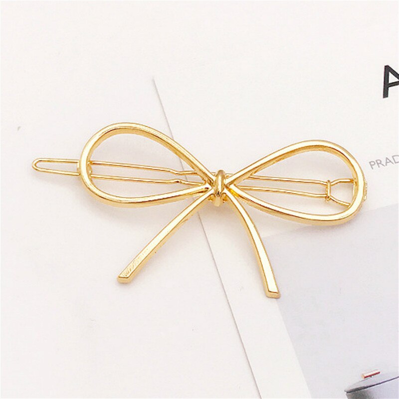 1 pièces noeud épingles à cheveux enfant fille bébé papillon Clips femme fille style tenue outils Section griffe pinces Pro Salon accessoires