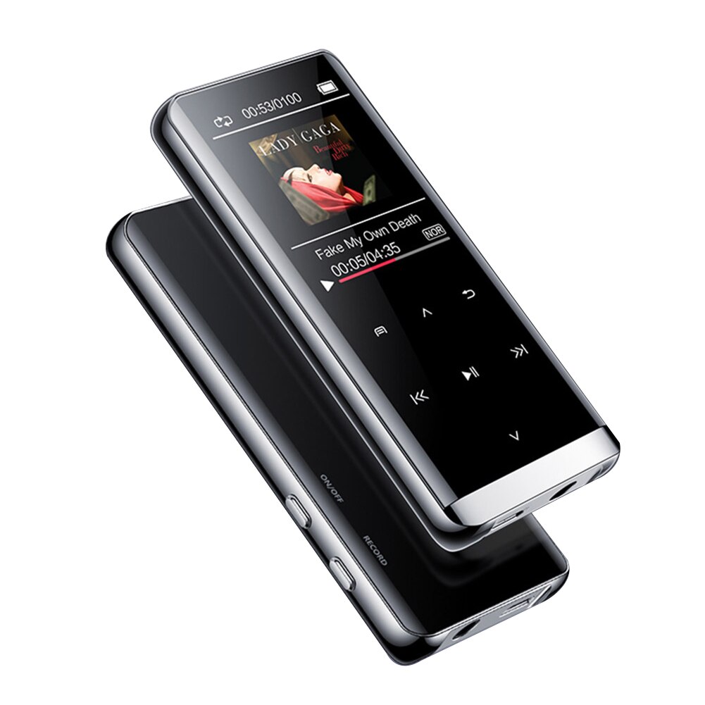 MP4 lecteur Bluetooth paroles Synchron couleur affichage musique écouter Mini multi-langue FM Radio écran tactile sans perte HIFI M13: 16GB