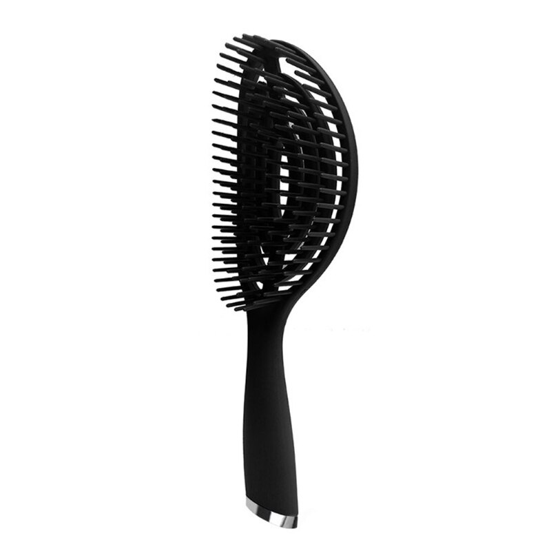 Cepillos de pelo de paleta ahuecados, secado en húmedo, peine para masaje del cuero cabelludo, para Pelo Largo, corto, grueso, fino, rizado, liso: BK-2