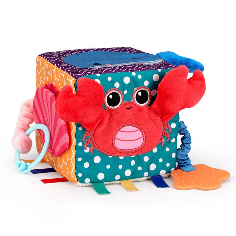 Rctown Stereoscopische Doek Boek Speelgoed Ontwikkelen Baby Intelligence Grijpen Tafelbel Rammelaar Voor Baby Baby