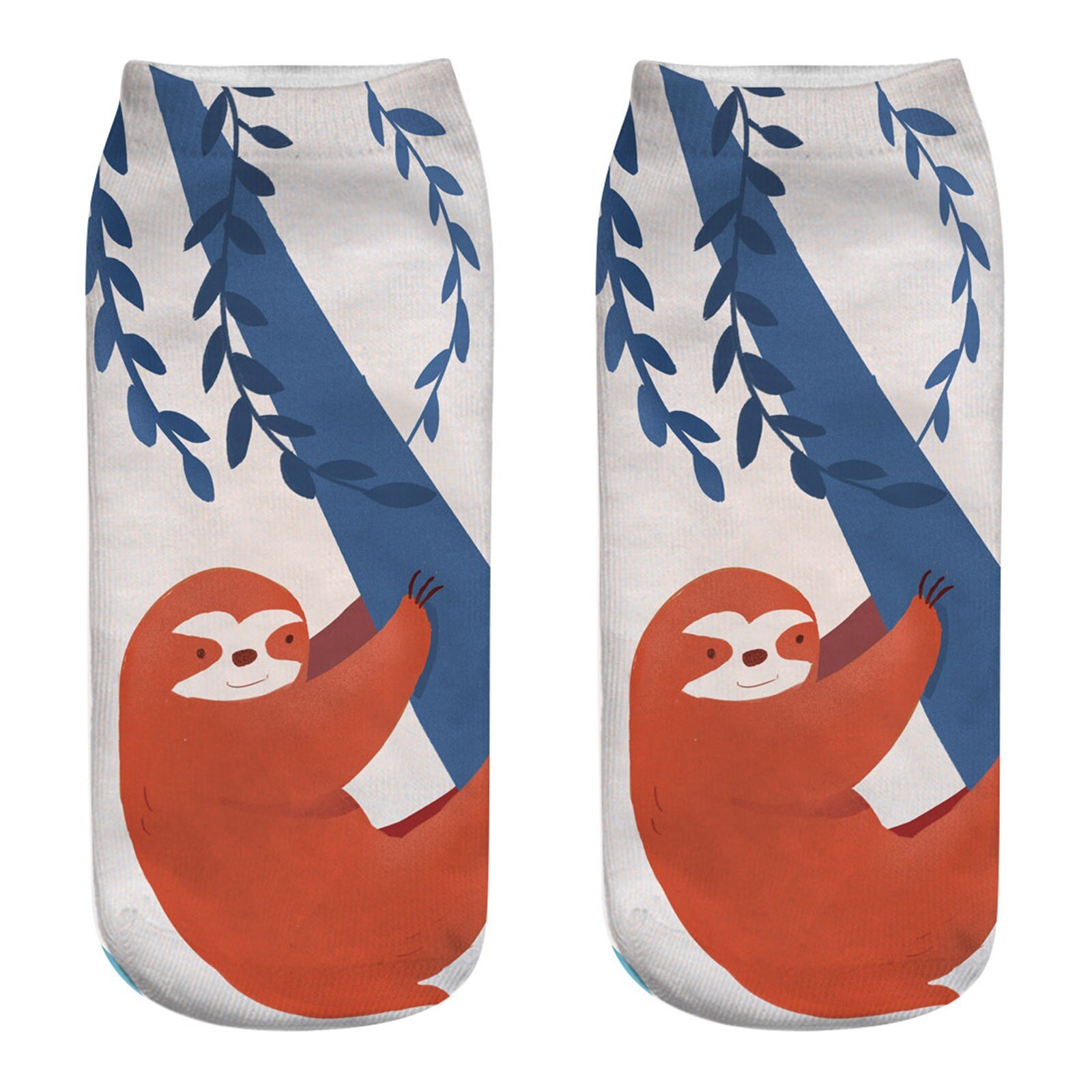Casual Work Business Women Socks 3d Animal Print Medium Sports Socks Cute Soft Soft Autumn Winter Sock Slippers