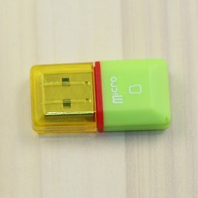 1Pcs Diamond Usb 2.0 Hi-Speed Micro Sd Sdhc Tf Card Reader Ondersteuning 128Mb-32Gb