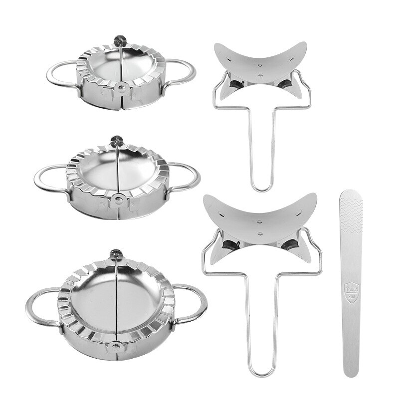304 Stainless Steel Dumpling Maker Dumpling Pie Ravioli Mould Cooking Pastry Jiaozi Maker Kitchen Tools Baking Accessories