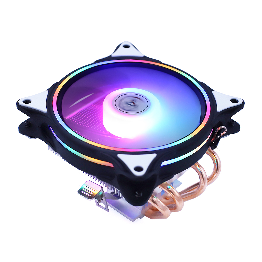 Wovibo CPU Cooler 120mm Fan Ventilador PWM 4PIN Lo... – Vicedeal