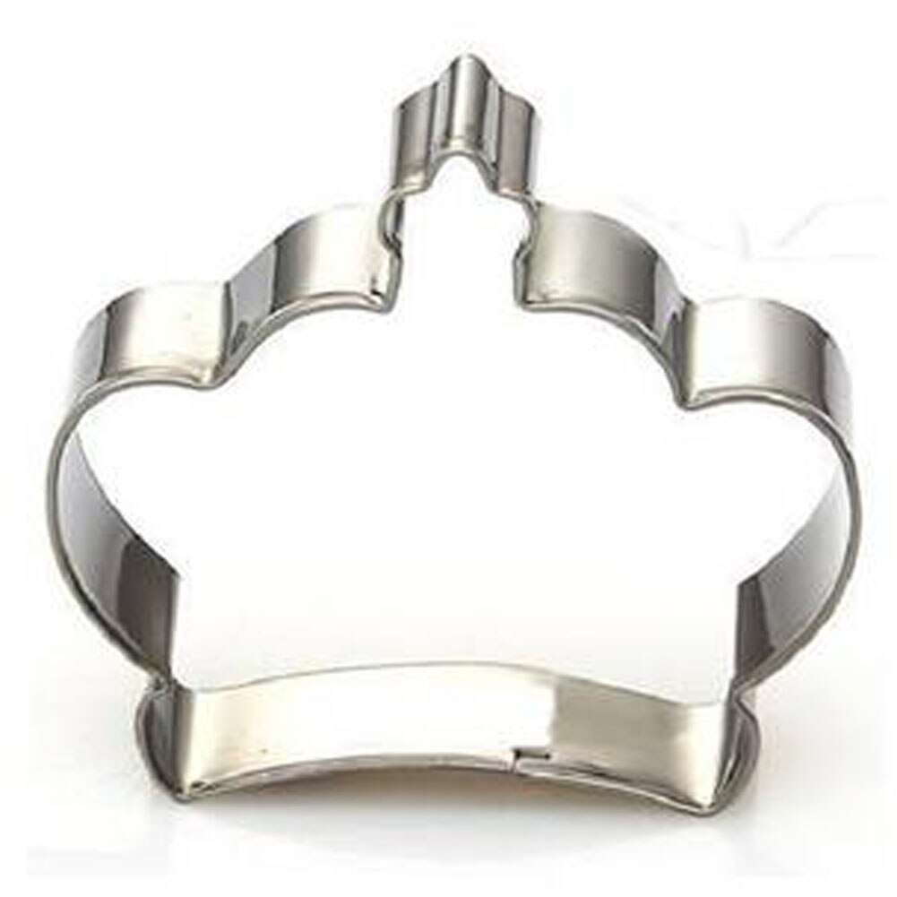 4 Stijlen Royal Crown Icing Set Stempel Mold Pancake Biscuit Cookie Cutter Kitchen Tools Rvs