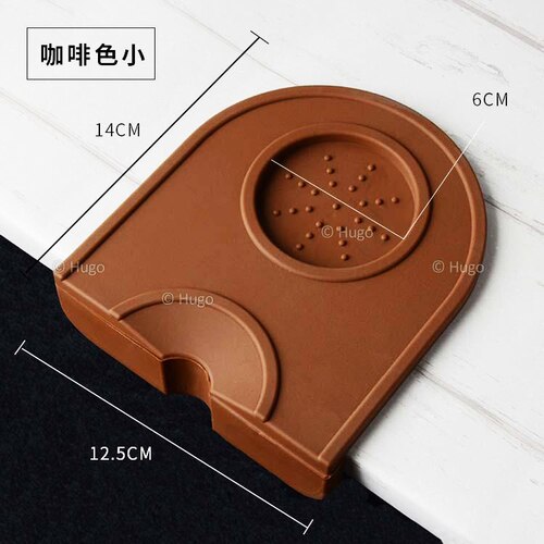 Aluminum alloy 51 mm tamping machine manual coffee powder hammer coffee barista tool machine accessories tool pad: S
