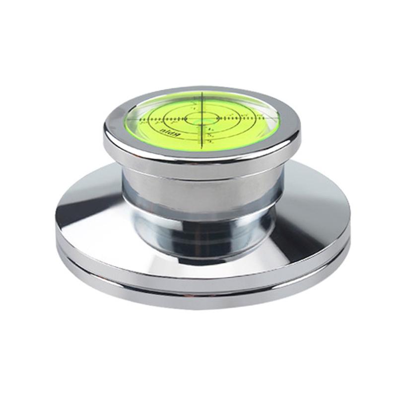 Aluminum Alloy LP Vinyl Record Stabilizer Q39D: Silver