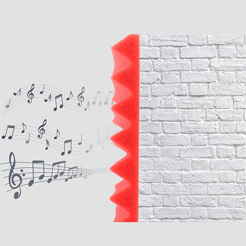1PC Soundproofing Foam Fireproof Material Density Flame Retardant Sound Insulation Cotton Sound Absorbing Cotton