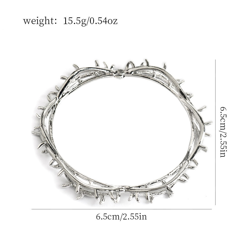 Pendientes de Clip de hueso espumoso de dragón con personalidad Punk para mujer, sin perforación, joyería de calle de Hip Hop, anillo y pulsera, 3 uds.