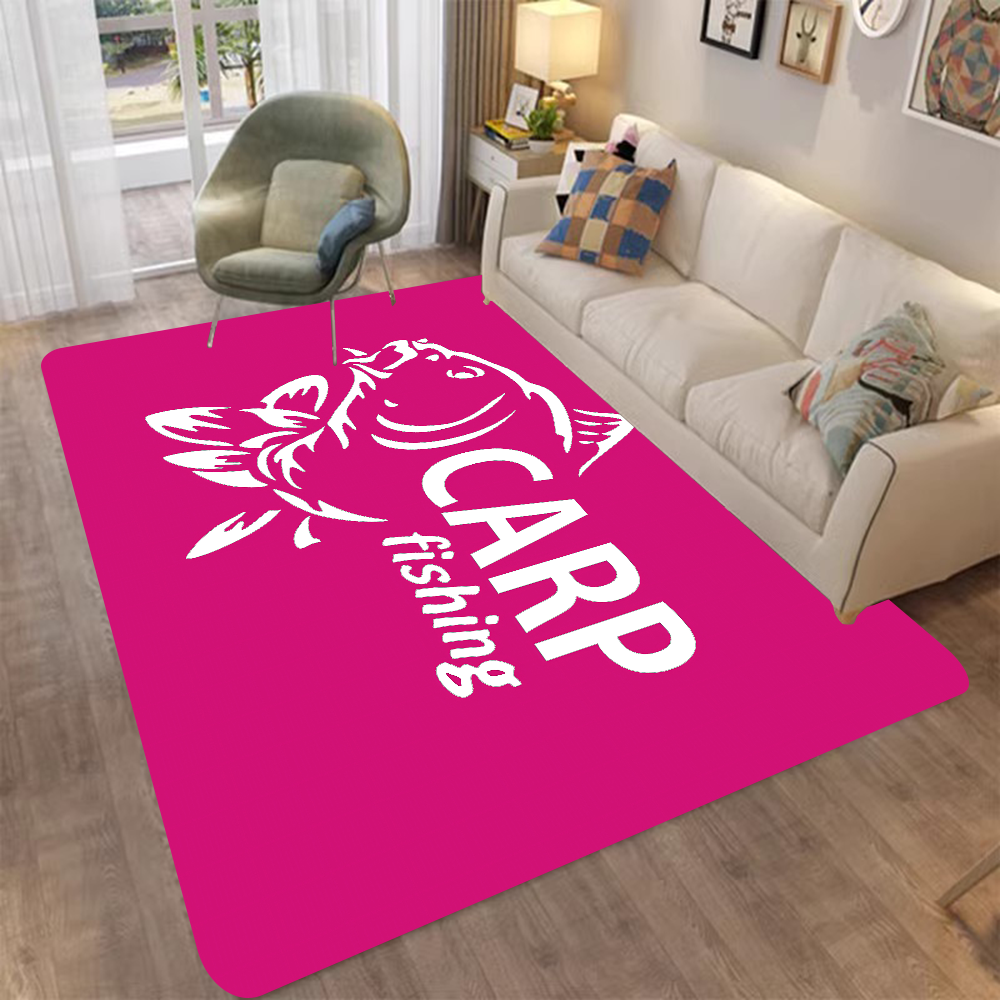 Nash Fishing Logo Deuringang Antislip Badkamermat Kinderkamer Slaapkamer Decoratie Balkon Antislip Deurmat Woonkamer: 45x70cm / green